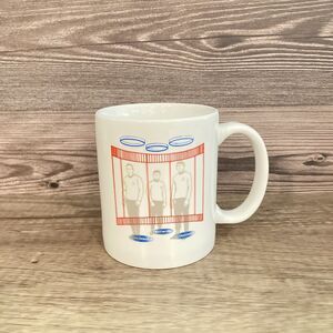 Vintage Star Trek Mug Linyl China 1992 Beam Me Up Transporter Spock Kirk McCoy